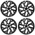 16" 16 Spoke Gloss Black Wheel Cover Hubcaps for 2017-2018 Toyota Corolla LE
