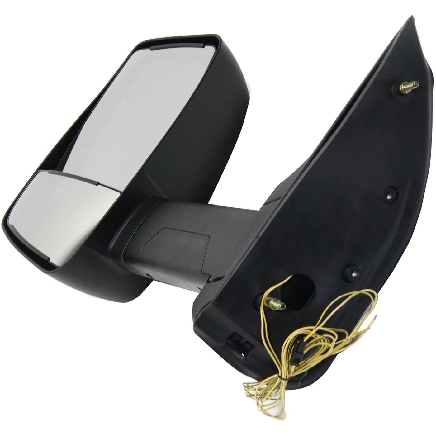 Towing Mirror for Ford E-350 Econoline (1992–1998) Left with Signal Light Black