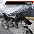 Black Restyle Plastic Kit Fairing Bodywork for Kawasaki KX125 KX250 (1999–2002)