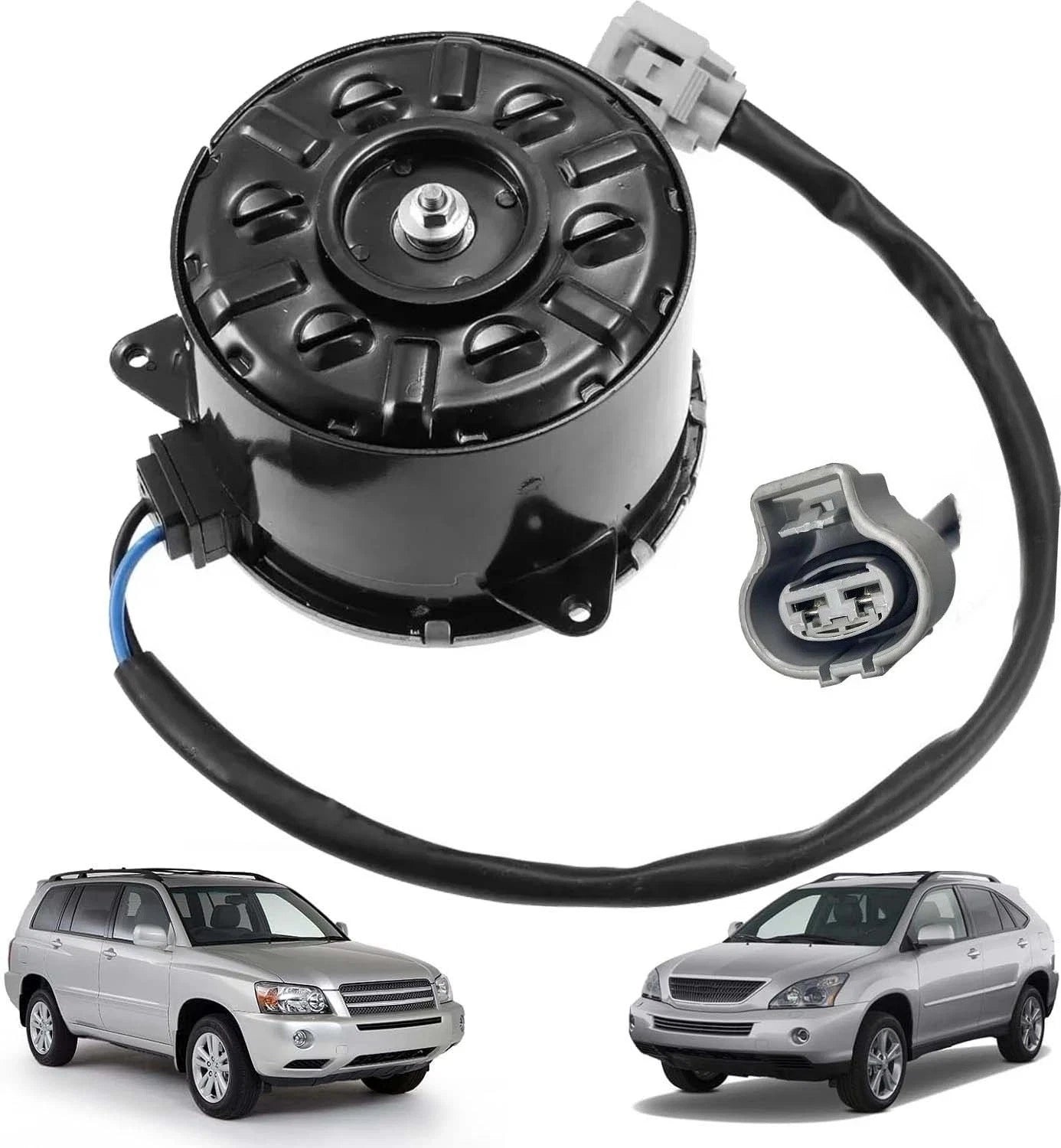 Radiator Fan Motor for Toyota Highlander Lexus RX400h (2006–2008) 16363-20400