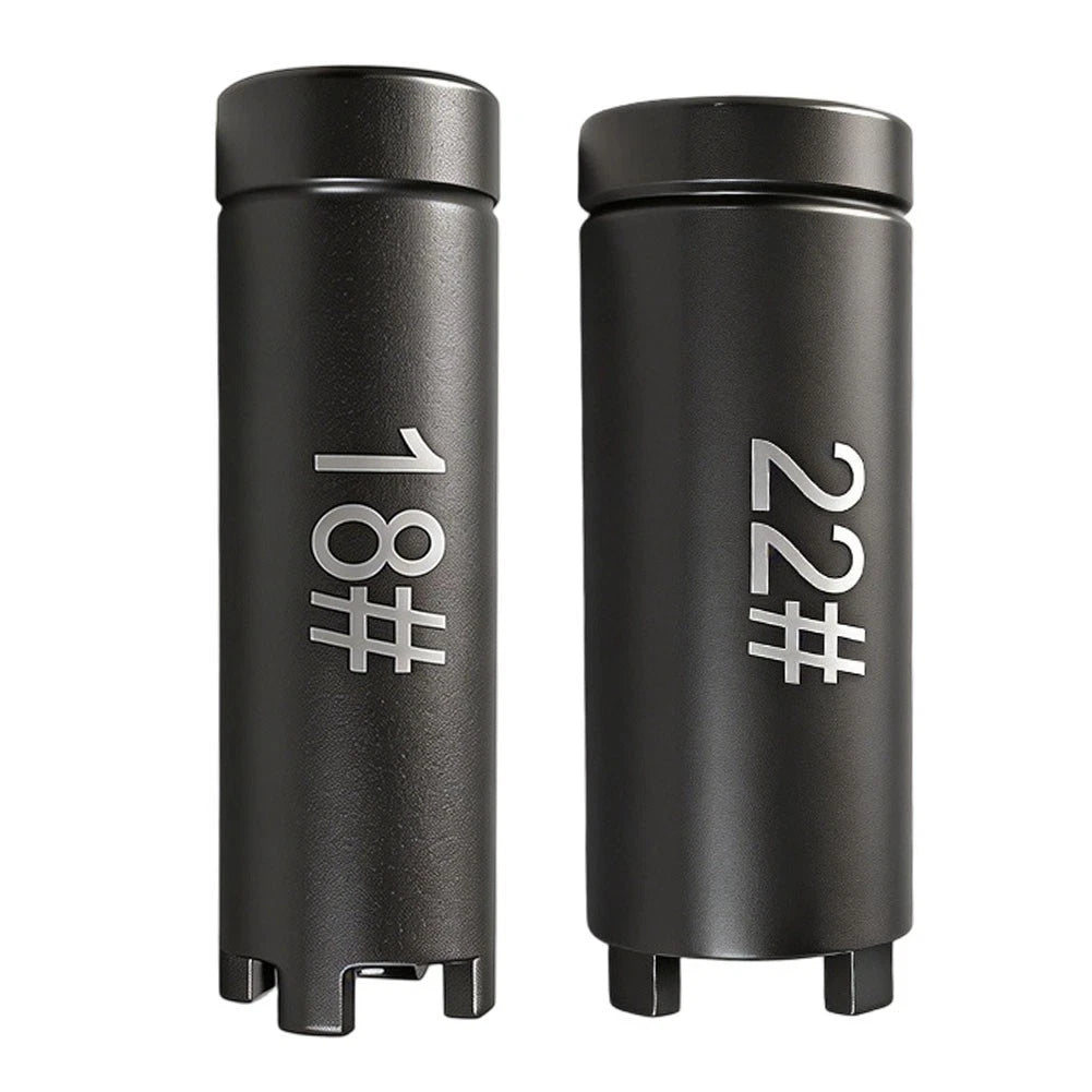 2 Piece Clutch Lock Nut Socket Wrench Set for Motorcycle (18mm, 20mm, 22mm)