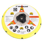 Sanding Pad Backing Plate for DA Polisher 125mm with Heat Emission Holes