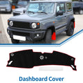 Dashboard Cover Mat for Hyundai Sonata (2024) Sun Protector Pad Black Red