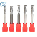 5 Pack 1/4" Carbide End Mill 2 Flute 3/4" Cut Length 2-1/2" Overall Length