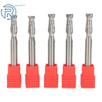 5 Pack 1/4" Carbide End Mill 2 Flute 3/4" Cut Length 2-1/2" Overall Length