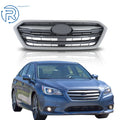 Grille for Subaru Legacy (2018–2019) Silver Painted Frame Charcoal Base