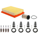 Tune Up Kit with 4 Spark Plugs & Coil Boots for Chevrolet Sonic (2012–2020)