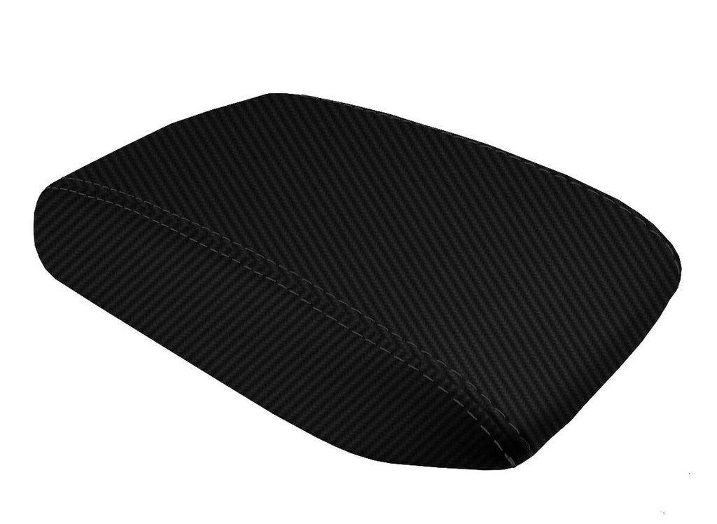Console Lid Armrest Cover for Toyota Camry (1997–2001) Carbon Fiber Black
