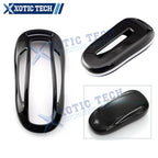 Black Hard ABS Key Fob Cover Panel Holder for Tesla Model X (2016–2021)