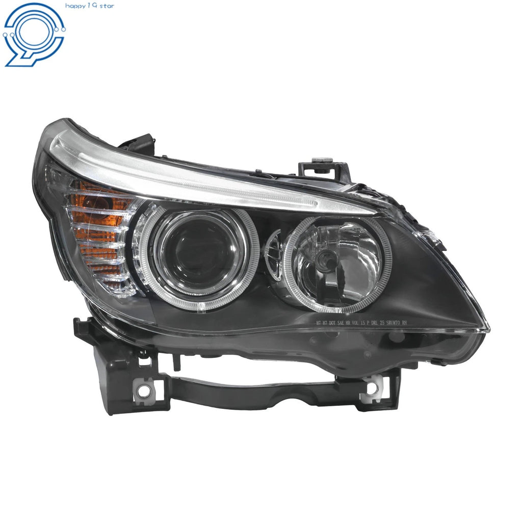 Passenger Side Headlight for BMW 528i (2008-2010) Halogen Projector RH