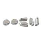 Car Seat Switch Adjustment Button Cover Set for Audi A3 A4 A5 A6 A7 Q3 Q5