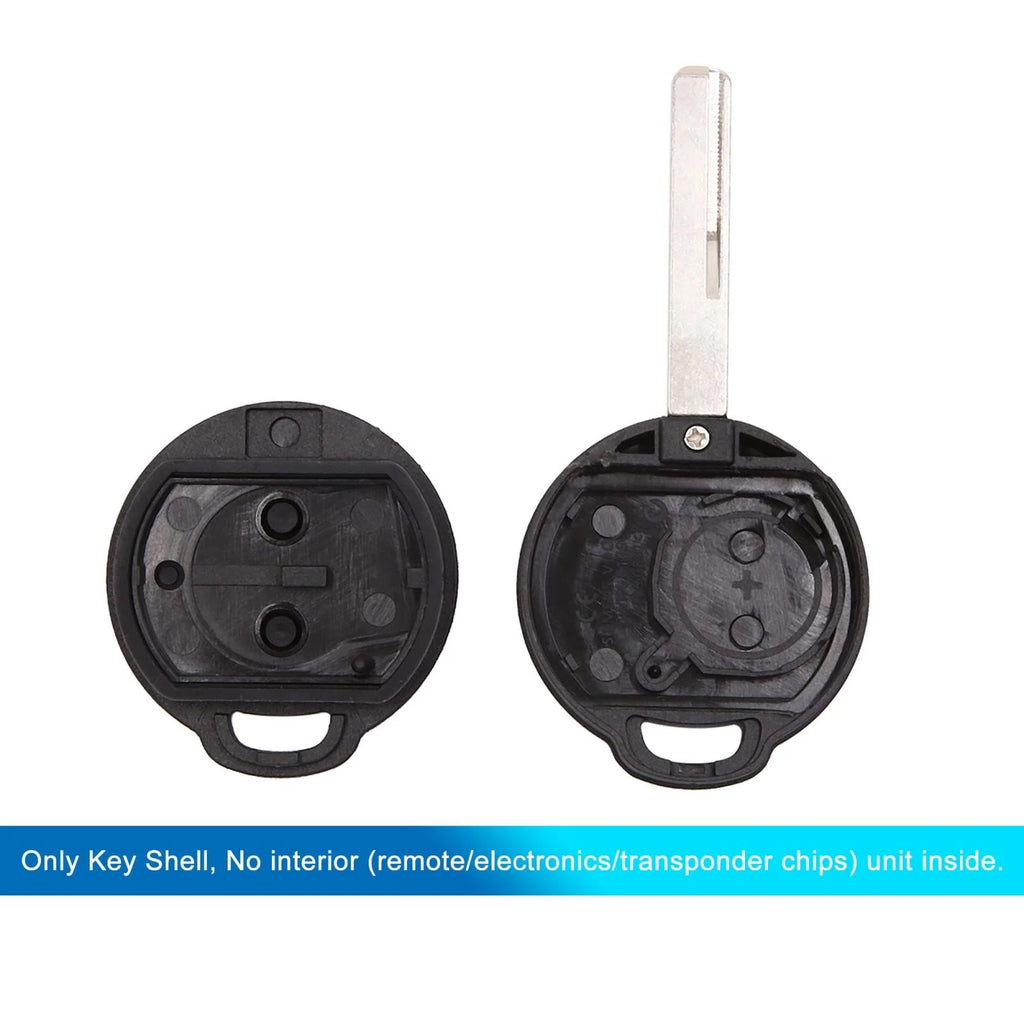 Key Shell Case for Mitsubishi Colt, Warrior, Carisma, Spacestar (4 Button)