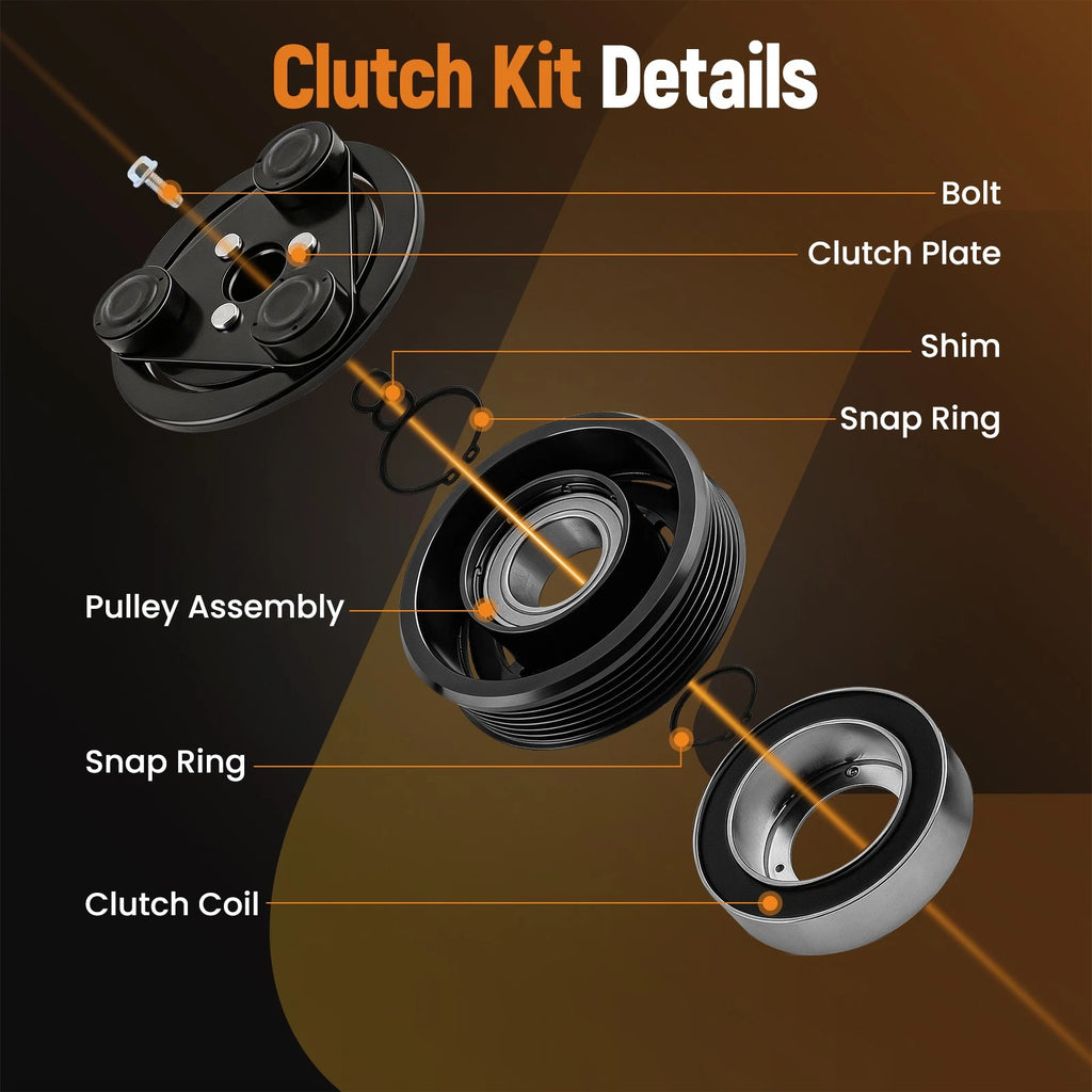 AC Compressor Clutch for Toyota Tacoma (2016-2020)