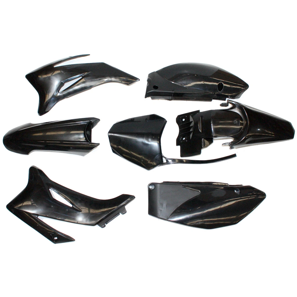 Body Kit + Seat + Tank for BLK TTR 110 (PIT Dirt Bike)