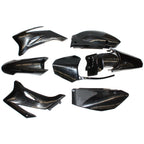 Body Kit + Seat + Tank for BLK TTR 110 (PIT Dirt Bike)