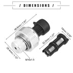 Engine Oil Pressure Sensor Set for Buick (12616646)
