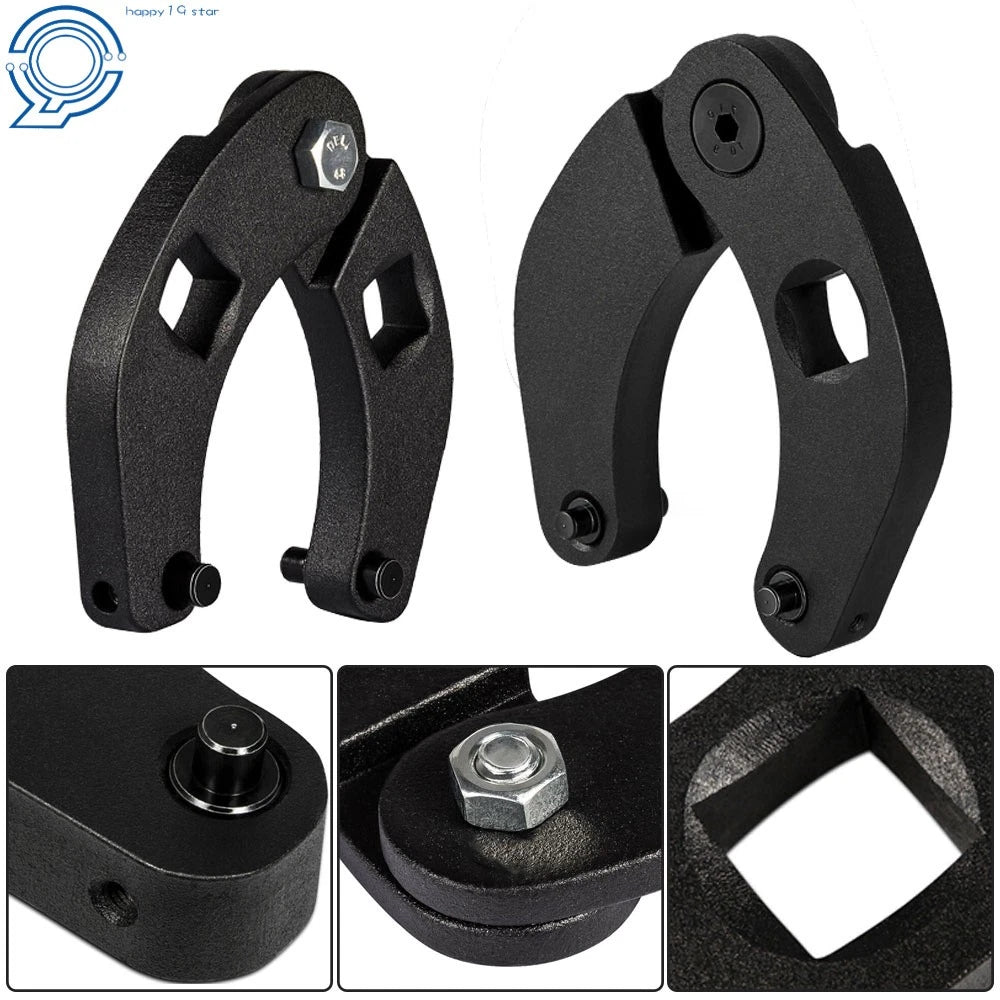 Adjustable Gland Nut Wrench Spanner Tool Set for Hydraulic Cylinder