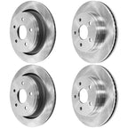 Front & Rear Brake Disc Rotors for Ram 1500 Classic, Dodge Dakota, Durango
