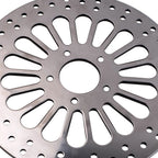 2X 11.8" Polished Front Brake Rotor Disc for
