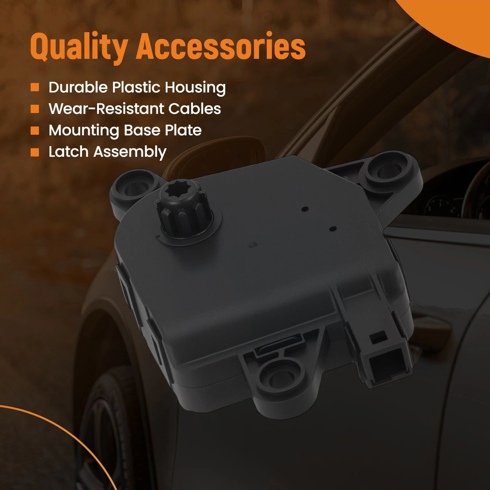 HVAC Heater Blend Door Actuator for Chrysler Sebring (2001–2006) 604-002, 4885206AB