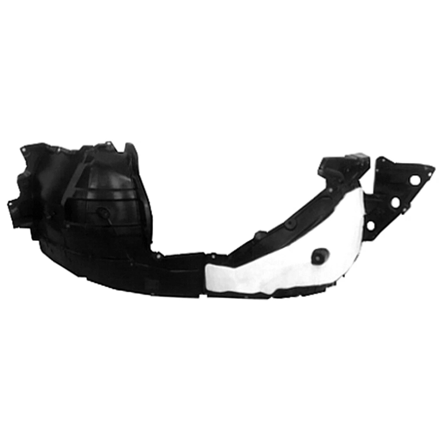 Passenger Side Front Fender Liner Replacement with Insulation Foam for 2005–2015