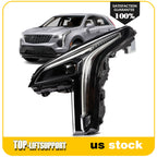 Left Side Full LED DRL Headlight with Cornering Lamps for Cadillac XT4 (2019–2023)