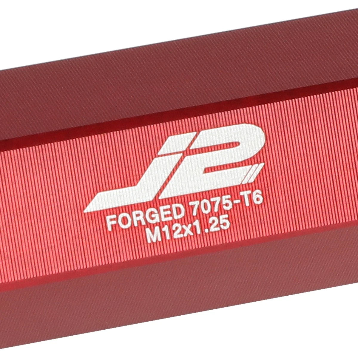 20Pcs Open-End Lug Nut Set M12x1.25 for J2 (7075 Aluminum, Red)