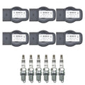 Set of 6 Ignition Coils & NGK Laser Platinum Spark Plugs for Audi S4 A6 (1995–2005)