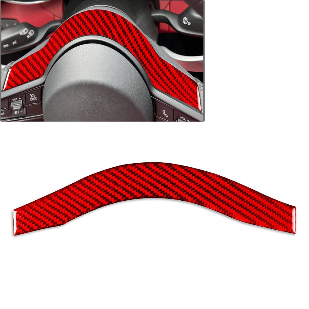 1X Steering Wheel Strip Cover Trim for Alfa Romeo Giulia (2020–2024)