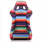 NRG FRP-302-Mexicali Racing Seat for Universal Fit (Fixed Back)