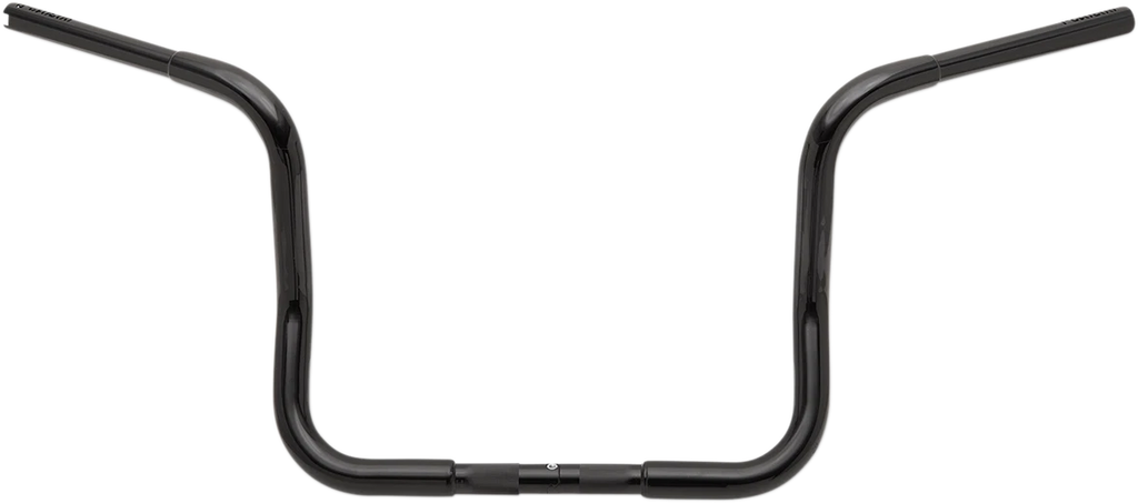 1-1/4" EZ Install Round Top Handlebar for Harley (903012-B) - 12" Black