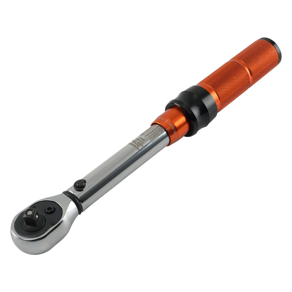 1/4" Drive Torque Wrench 2-20Nm Dual Scale 72T Tool