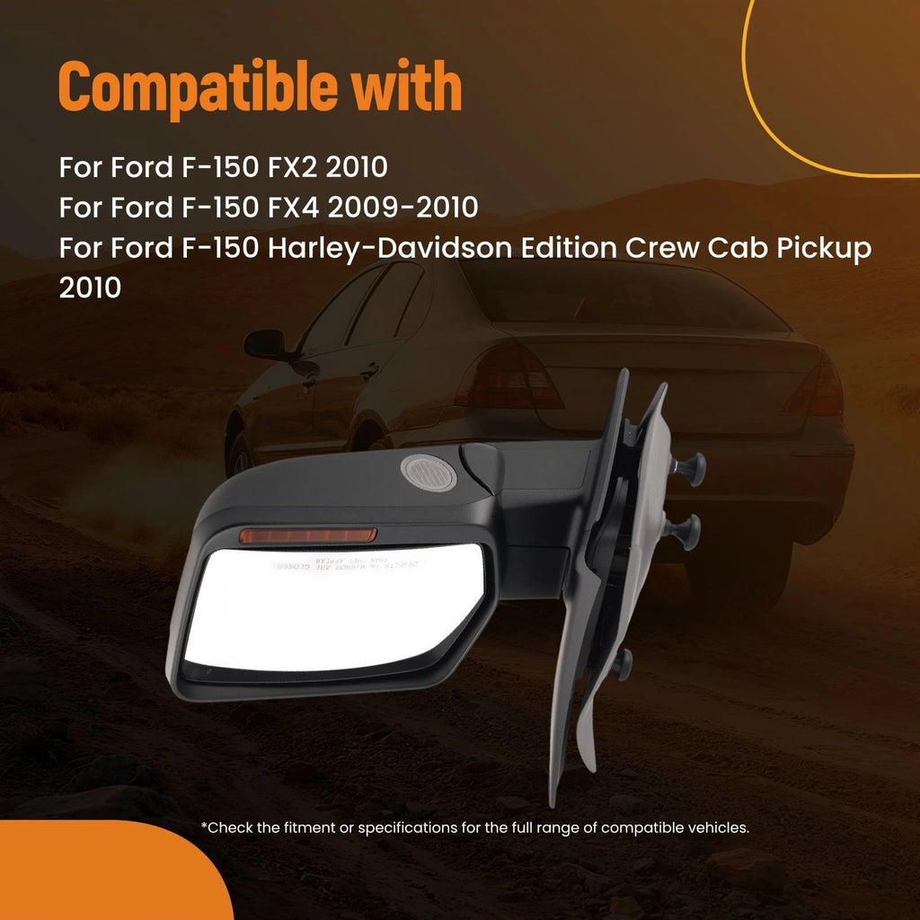 Right Side Mirror for Ford F-150 (2009–2010) Puddle Light 9L3Z17682CB