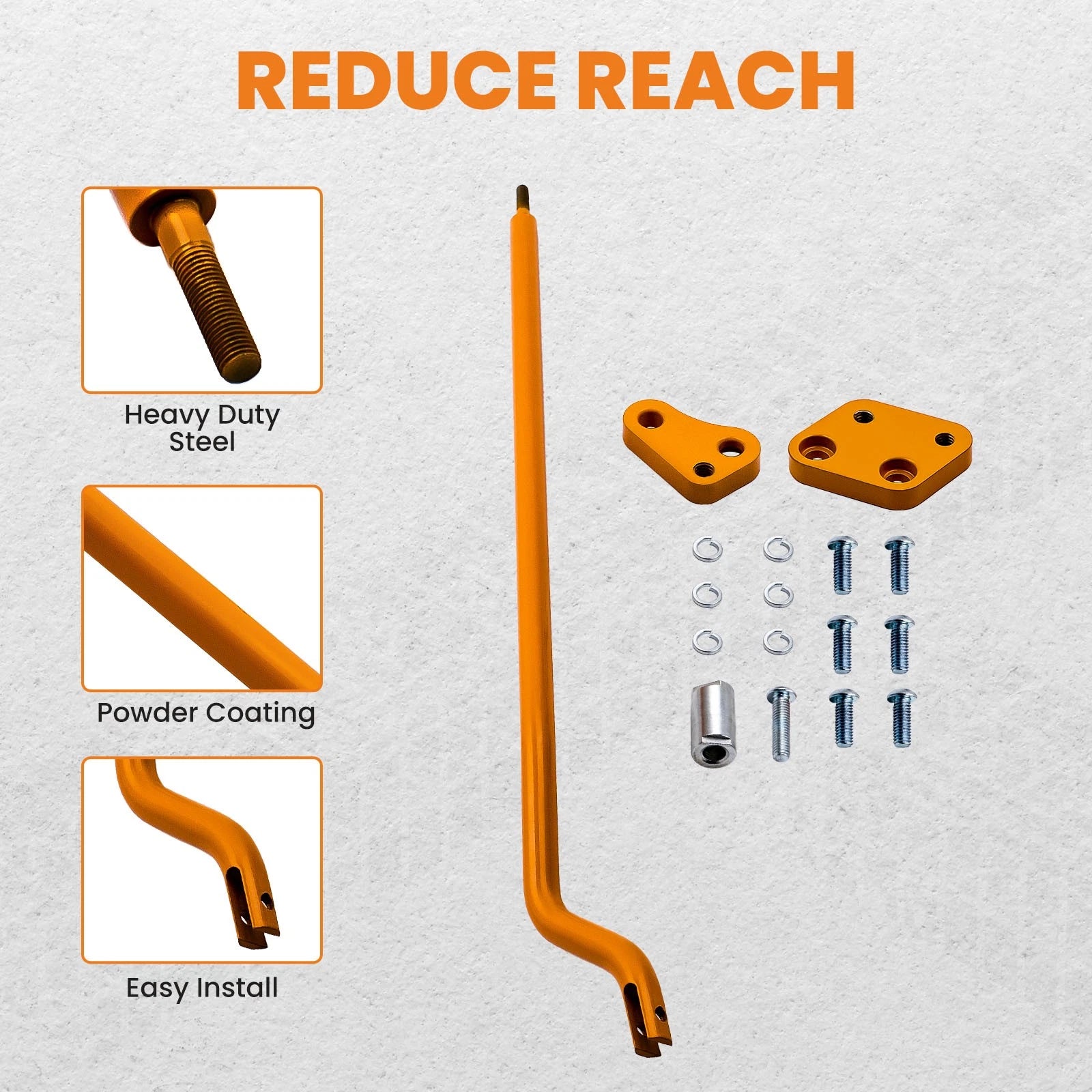 Reduced Reach Forward Control Adapter Kit for Harley Davidson FXDWG (1999-2005)