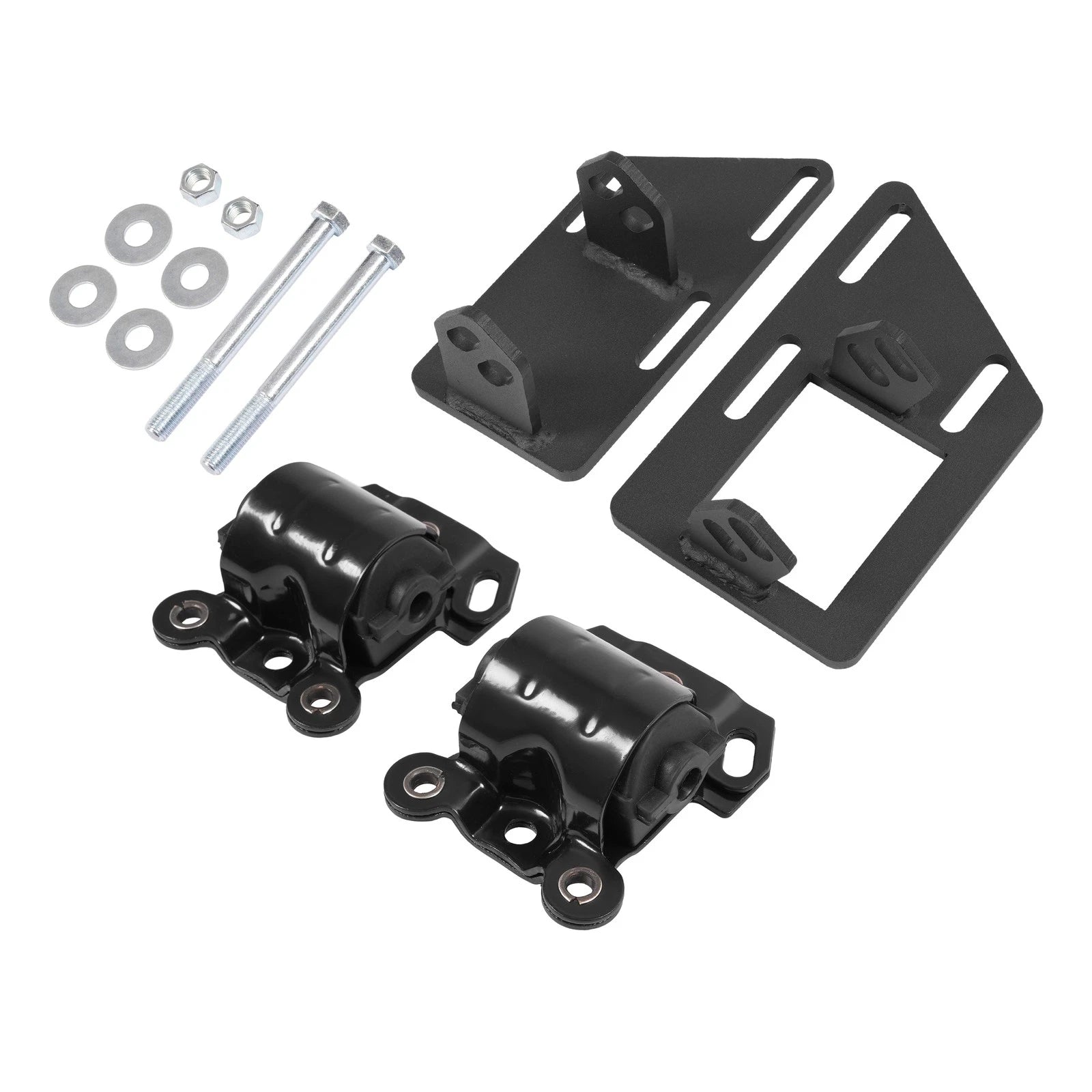 4X Engine Swap Motor Mount Brackets for Chevy GMC S10 S15 (1982–2004)