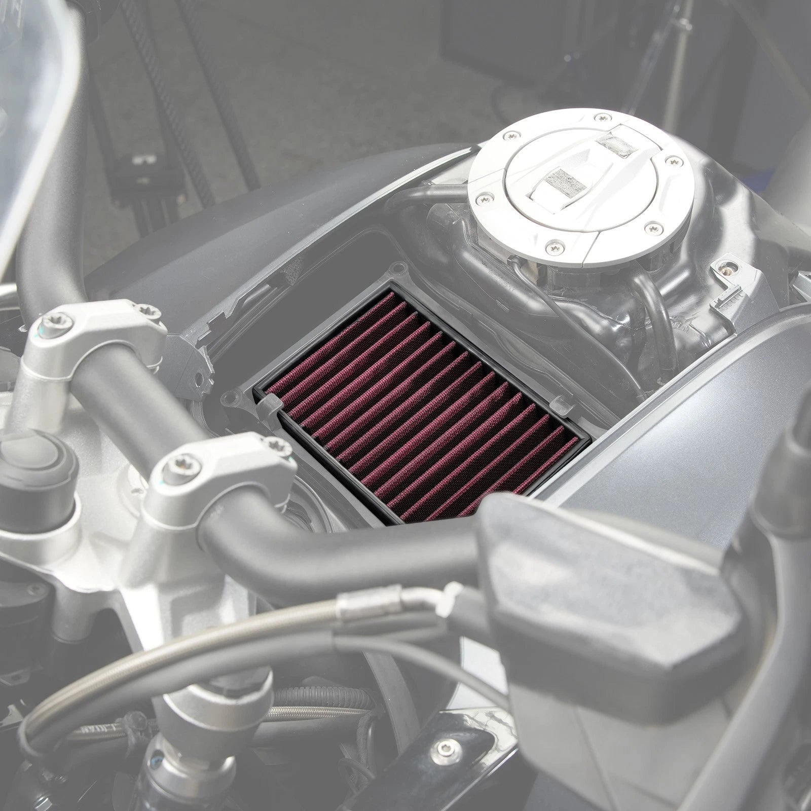 Washable High Flow Air Filter for BMW R1250 RT (2018–2024)