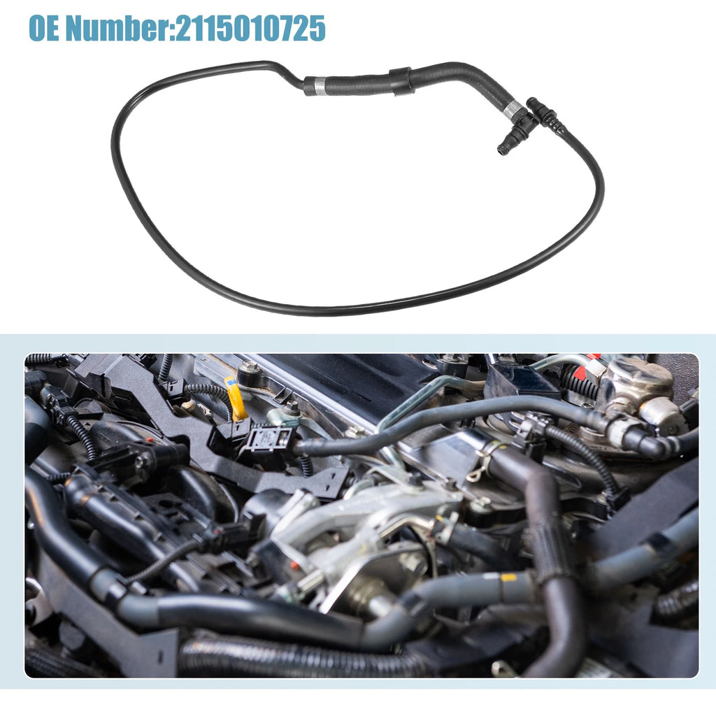 Coolant Heater Hose for Mercedes W211 S211 (2003–2009) No. 2115010725