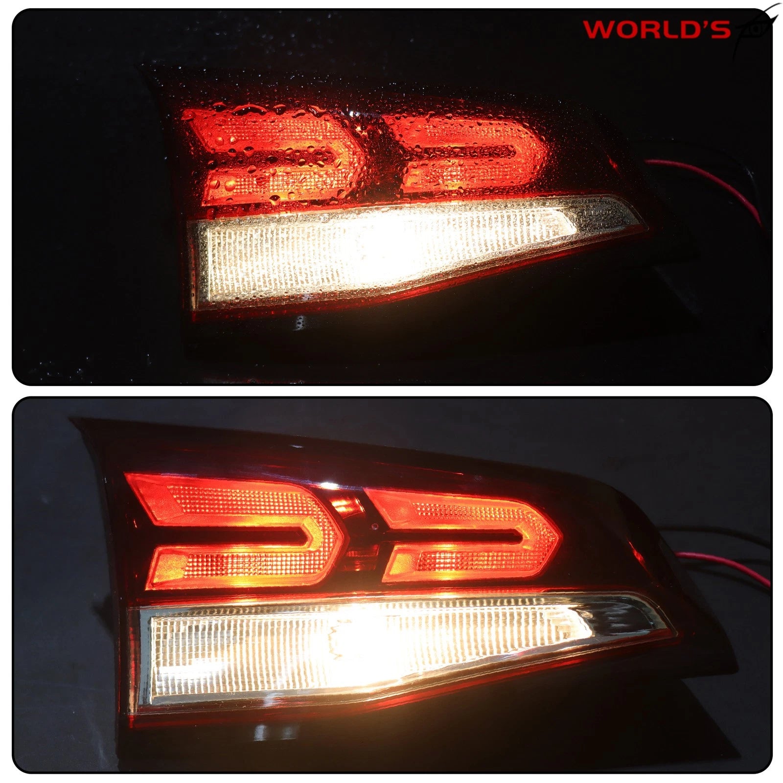 Set of 2 Tail Lights for Chevy Equinox LT/LS (2022–2024) Halogen