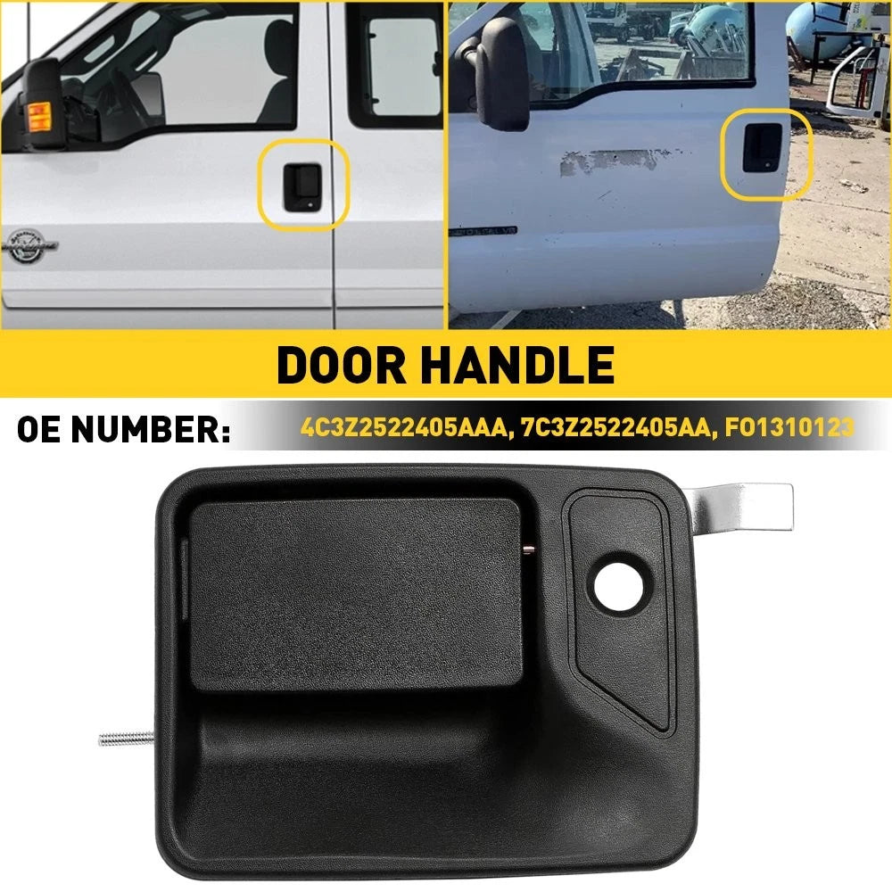 Front Driver Door Handle for Ford Excursion (2003–2005) Black
