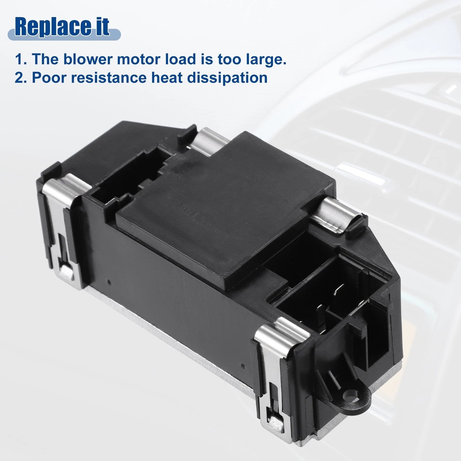 HVAC Blower Motor Resistor for Audi A4 2.0L A/T Quattro Avant (2009–2012)