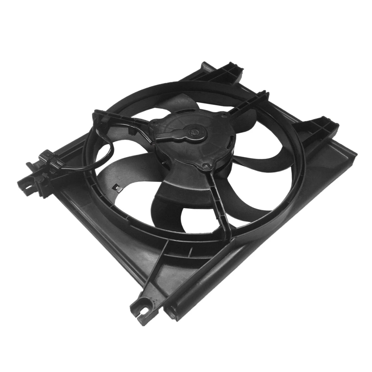 A/C condenser cooling fan assembly for Kia Spectra (2004–2009)