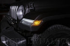 LED Clear Turn Signals Replacement for Jeep Wrangler 2018–2021 Gladiator 2020–2021