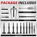 16pcs Blind Hole Bearing Extractor Puller Set for Universal