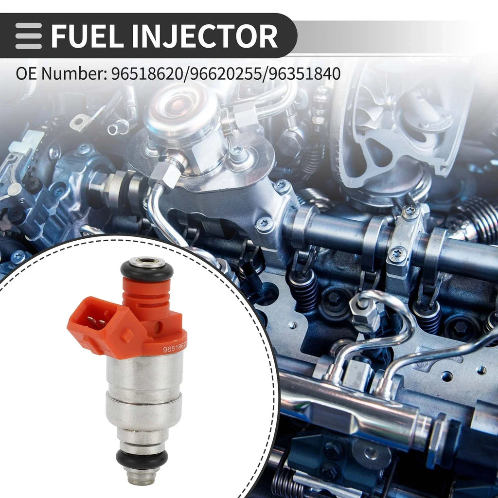 Fuel Injector 0.8 for CHEVROLET Matiz (2005-2013) - Silver Tone 1 x Pc