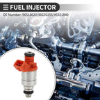 Fuel Injector 0.8 for CHEVROLET Matiz (2005-2013) - Silver Tone 1 x Pc
