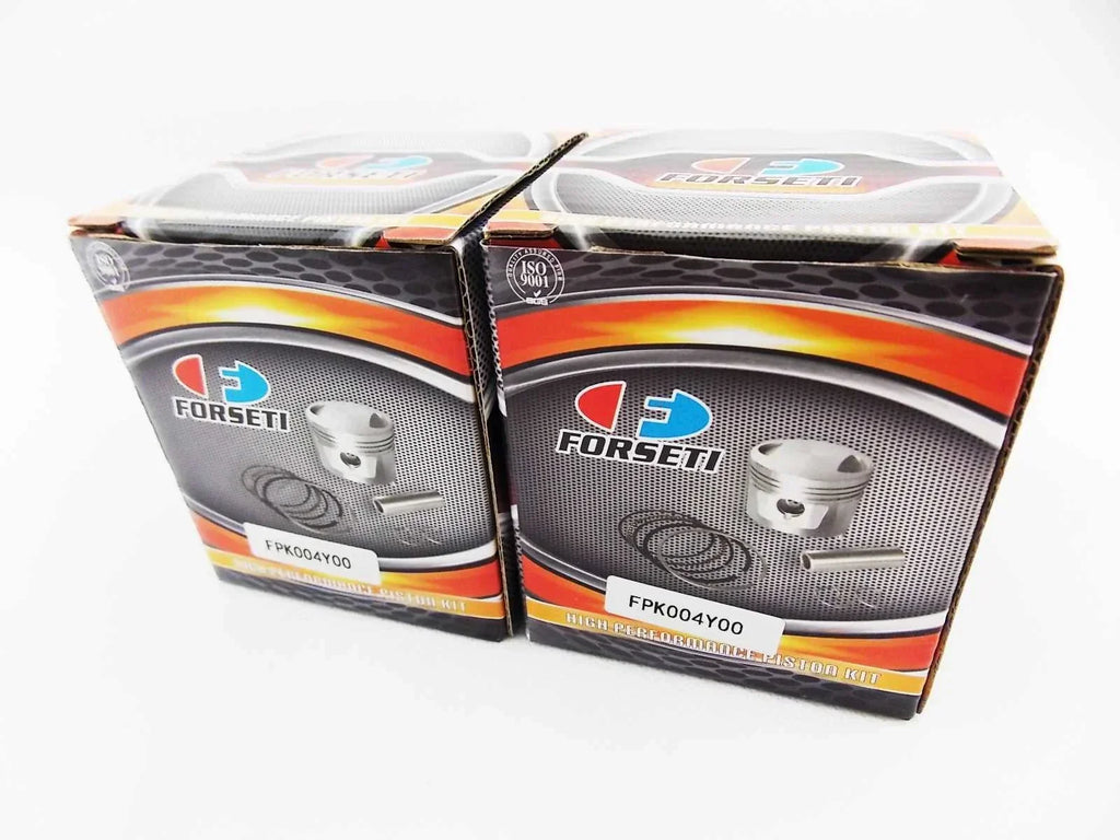 1. 1.00mm O/S FORSETI Piston Set with 65mm Rings & Pins for YAMAHA RD350 (73-75)
