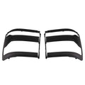 Front Headlamp Cover Kit Black for Chevy Silverado 1500 LD (2019)