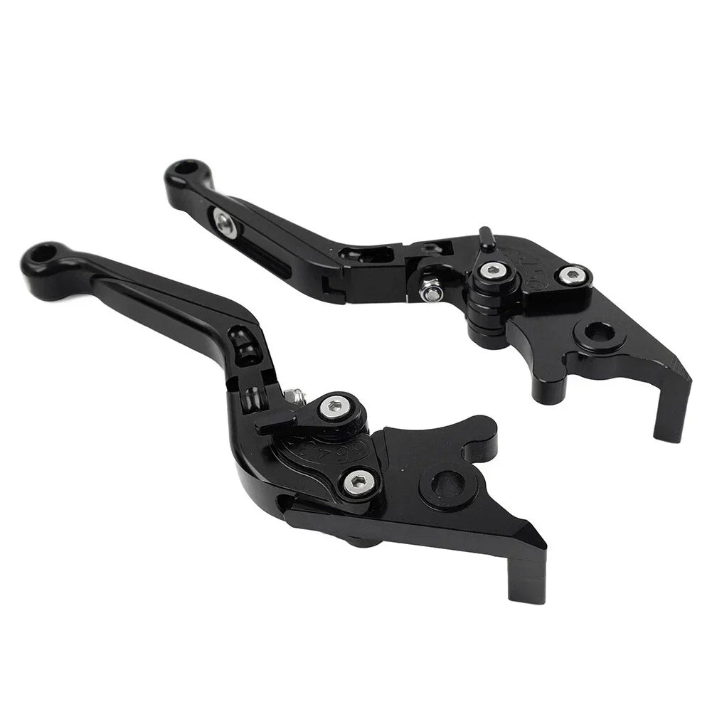 CNC Black Extendable Brake Clutch Levers for Ducati Monster (2001-2015)