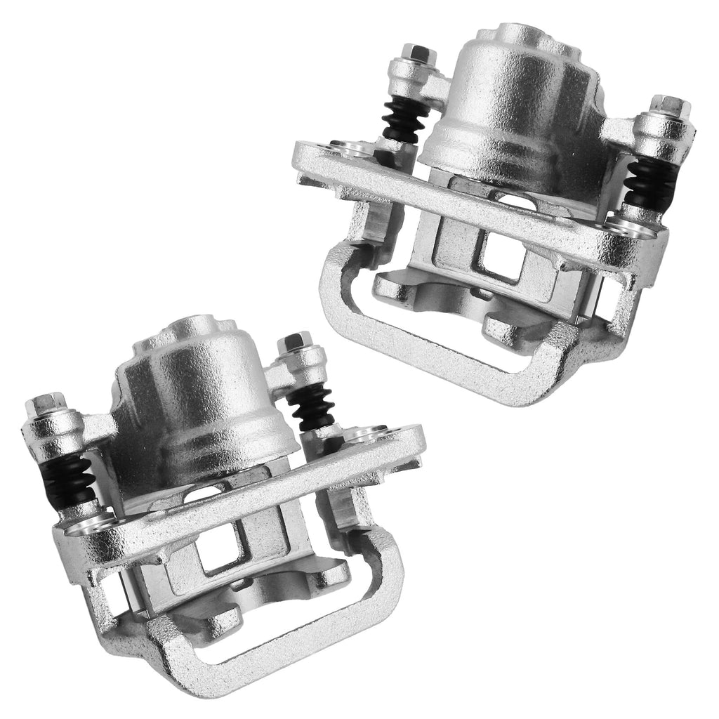 2X Disc Brake Caliper w/ Bracket Rear for Nissan Rogue (2008–2015)
