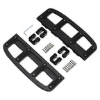 Matt Black Footboard Set for Harley Electra Glide/Road Glide (2009–Present)